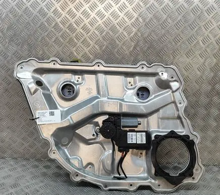Audi A8 S8 D3 4E Rear door window regulator with motor 4E0839849 4E0959801C