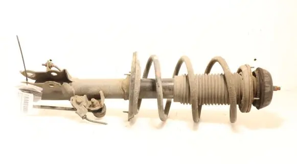 Front shock absorber with coil spring