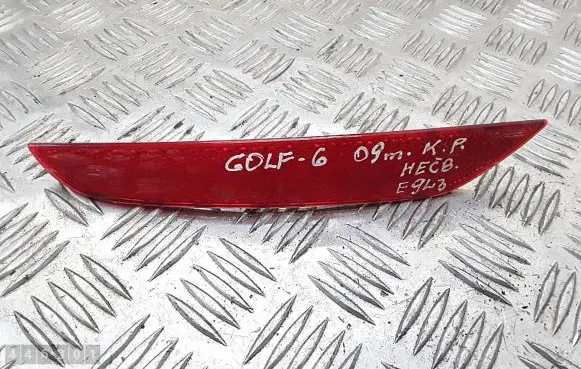 Volkswagen Golf VI Rear tail light reflector 5K0945105F