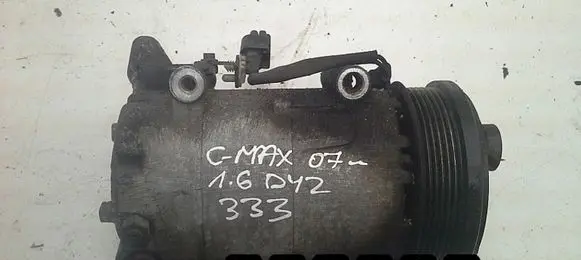 Ford Focus C-MAX Air conditioning (A/C) compressor (pump) # 1600 3m5h19d629ke