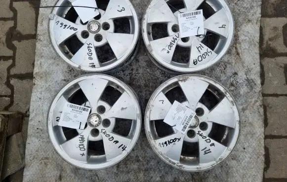 Skoda Fabia Mk1 (6Y) R14 alloy rim 6Y0601025D