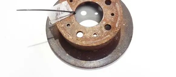 Peugeot Boxer Rear brake disc neventiliuojamas