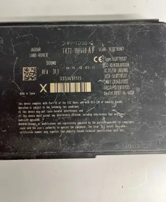 Jaguar XE Keyless (KESSY) go control unit/module FK7219H440AF 3351491115
