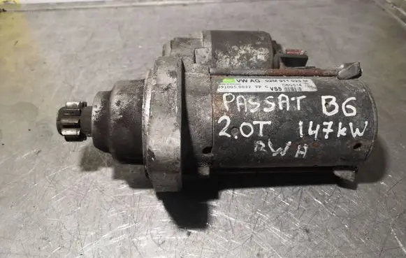 Volkswagen PASSAT B6 Starter motor 02M911023M D6GS14 0910050022
