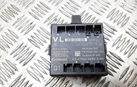 Mercedes-Benz A W176 Door control unit/module a1669005511
