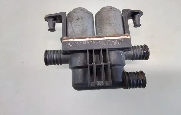 Coolant heater control valve
