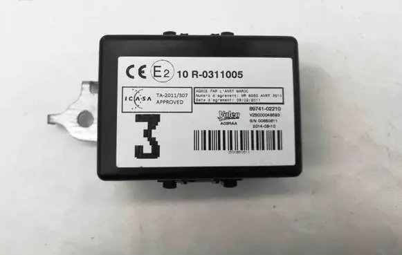 Toyota Auris E180 Other devices 8974102210