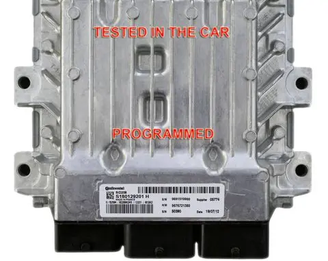 Fiat Ducato Engine control unit/module 9676721380 9691519980 S180129201H