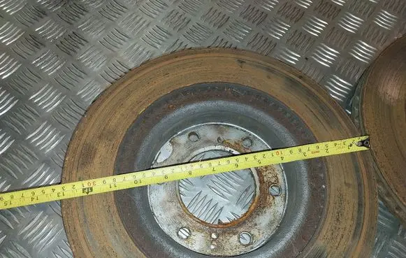 Front brake disc