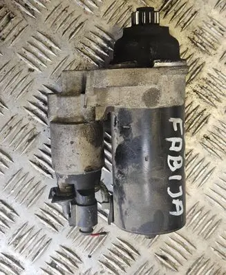 Skoda Fabia Mk2 (5J) Starter motor 1005831344 0001123018