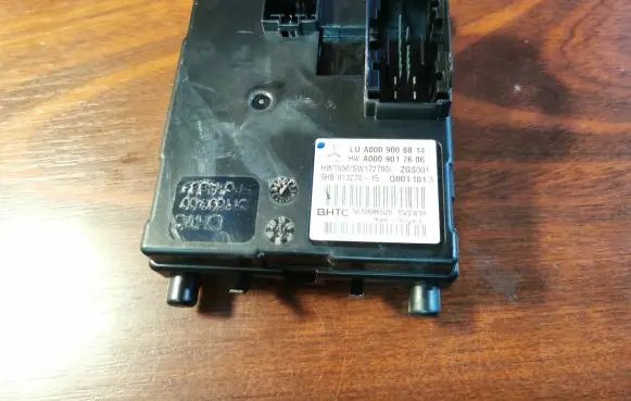 Mercedes-Benz E W238 Air conditioner control unit module A0009008814 A0009017606 5HB01327015
