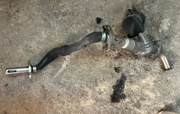 BMW 3 E90 E91 EGR valve 756324104