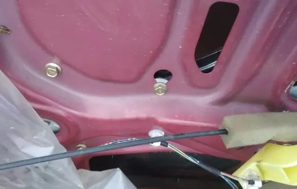 Sliding door window regulator with motor