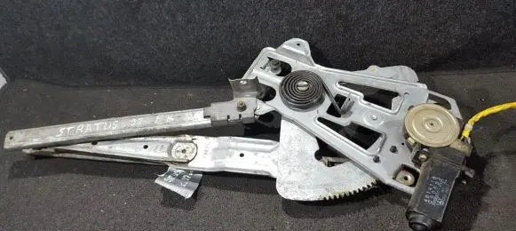 Chrysler Stratus Sliding door window regulator with motor 4814118