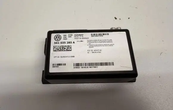 Volkswagen Jetta VI GPS navigation control unit/module 561035285A