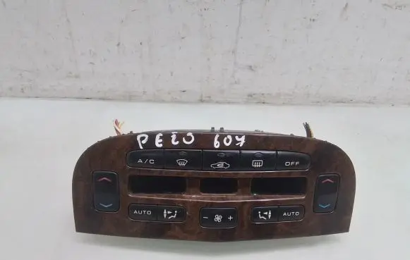 Peugeot 607 Climate control unit 96295526
