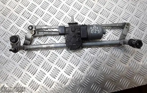 Volkswagen Polo V 6R Front wiper linkage and motor 3397021279 0390241567