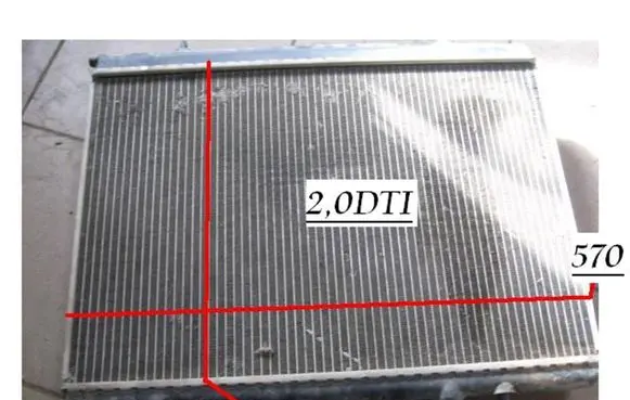Citroen Berlingo Coolant radiator 9680533480 P96805334