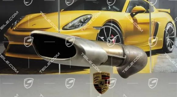 Porsche Cayenne (9PA) Exhaust gas pipe 95511125240