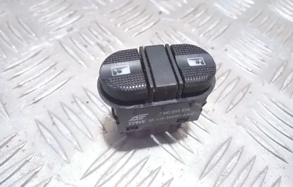 Volkswagen Sharan Electric window control switch 7M0959856