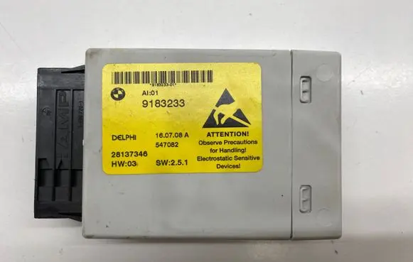 BMW 5 E60 E61 Center console control module 9183233