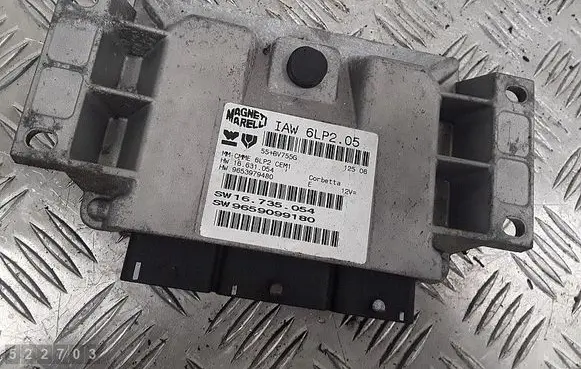 Citroen C4 I Engine control unit/module 9659099180