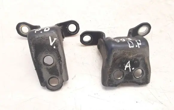 Front door hinge set