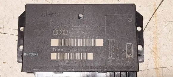 Audi A4 S4 B6 8E 8H Comfort/convenience module 8E0959433AT 00791689 00002728B2