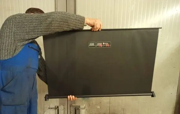 Parcel shelf load cover
