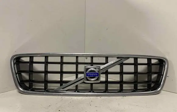 Volvo S60 Front bumper upper radiator grill 08693331