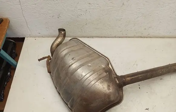Mercedes-Benz E W211 Muffler/silencer 2114910801 B519