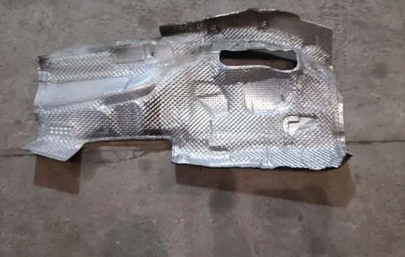 Audi A6 S6 C7 4G Heat shield in engine bay NERA