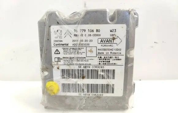 Peugeot 508 Airbag control unit/module 9677910680