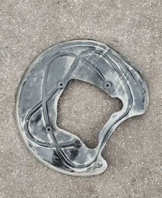 Audi Q7 4M Rear brake disc plate dust cover 4M0615612