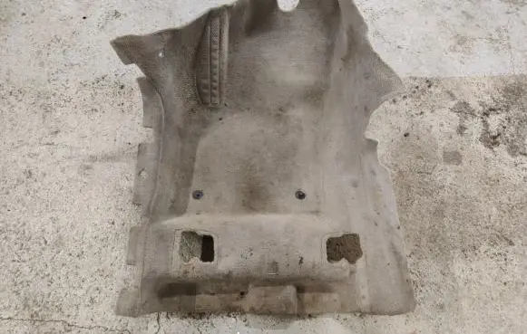 Volvo C70 Front floor carpet liner 38460001
