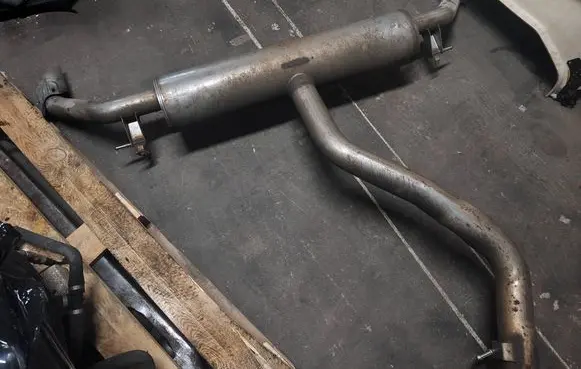 BMW X6 E71 Muffler/silencer