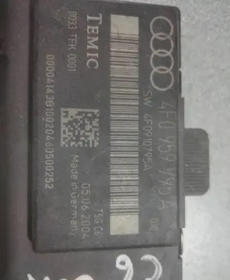 Audi A6 S6 C6 4F Door control unit/module 4F0959795A 05062004 4F0910795A