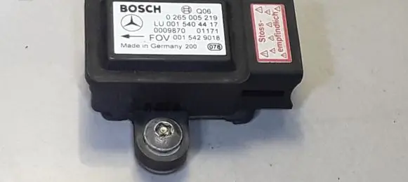 Mercedes-Benz A W168 ESP acceleration yaw rate sensor 0265005219 0015404417 0015429018
