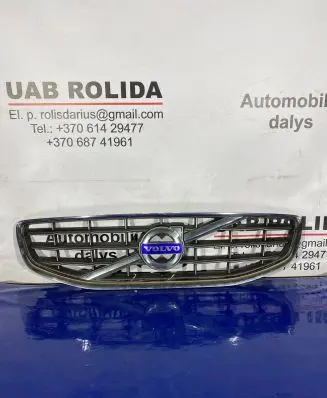 Volvo S60 Front bumper upper radiator grill 30795039 31290594