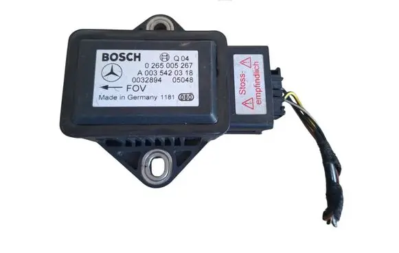Mercedes-Benz E W211 ESP acceleration yaw rate sensor A0035420318 0265005267