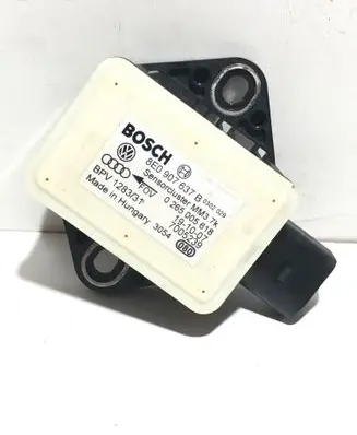 Audi A6 S6 C6 4F ESP acceleration yaw rate sensor 8E0907637B 0265005618 7005239