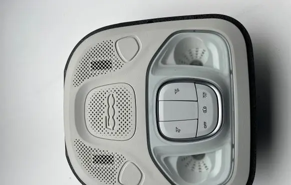 Fiat 500X Headlining lighting console trim 