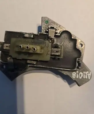 Mercedes-Benz C W202 Heater blower motor/fan resistor 654976C