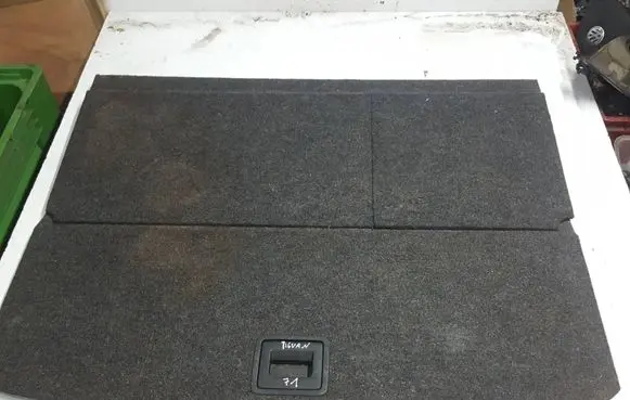 Volkswagen Tiguan Trunk/boot floor carpet liner 5N0858855AXAUTOPX 5N0858855A