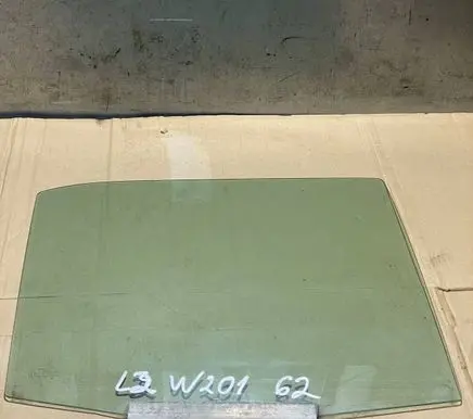 Mercedes-Benz 190 W201 Rear door window glass 43R001057 DT27M23000AS2