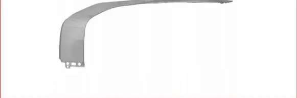 Mitsubishi Outlander IV Front bumper splitter molding 6407A271
