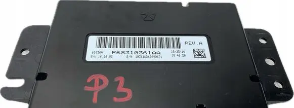 Alfa Romeo Stelvio Air conditioning/heating control unit 68310361AA