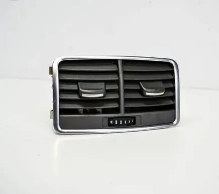 Dashboard air vent grill cover trim