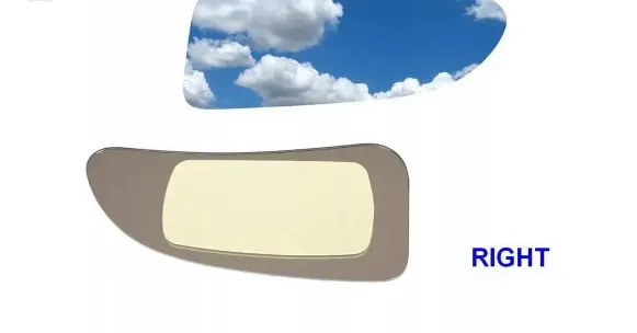 Renault Master III Wing mirror glass 