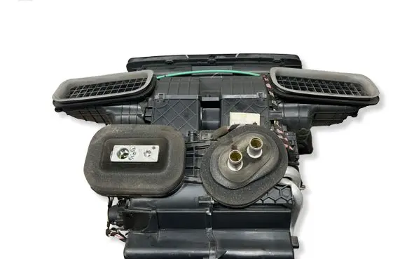 Interior heater climate box assembly